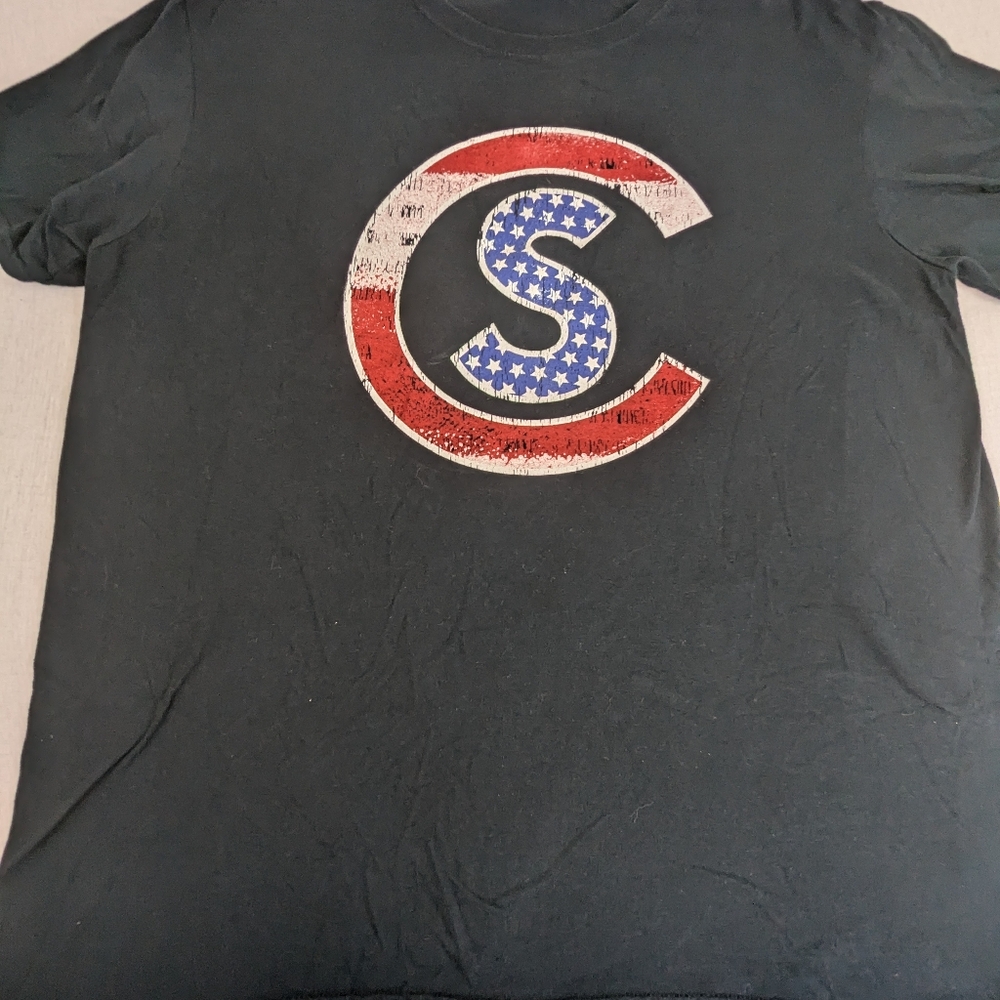 Cole Swindle Concert Merch Tee I'm Raising My Glass To Those Saving Our Ass XL